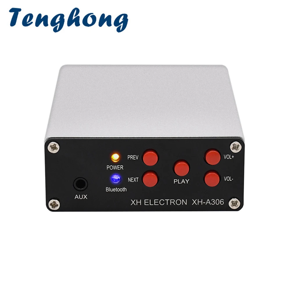 Tenghong TPA3116D2 Bluetooth 5 0 Цифровые усилители мощности 50 Вт * 2 двухканальный стерео
