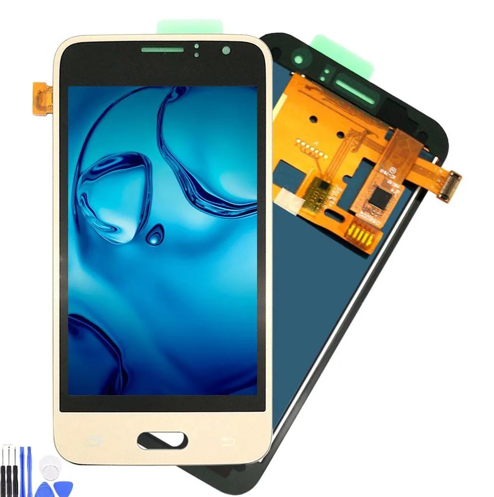 Для samsung Galaxy J1 2016 J120F J120H J120M ЖК-дисплей с кодирующий преобразователь сенсорного