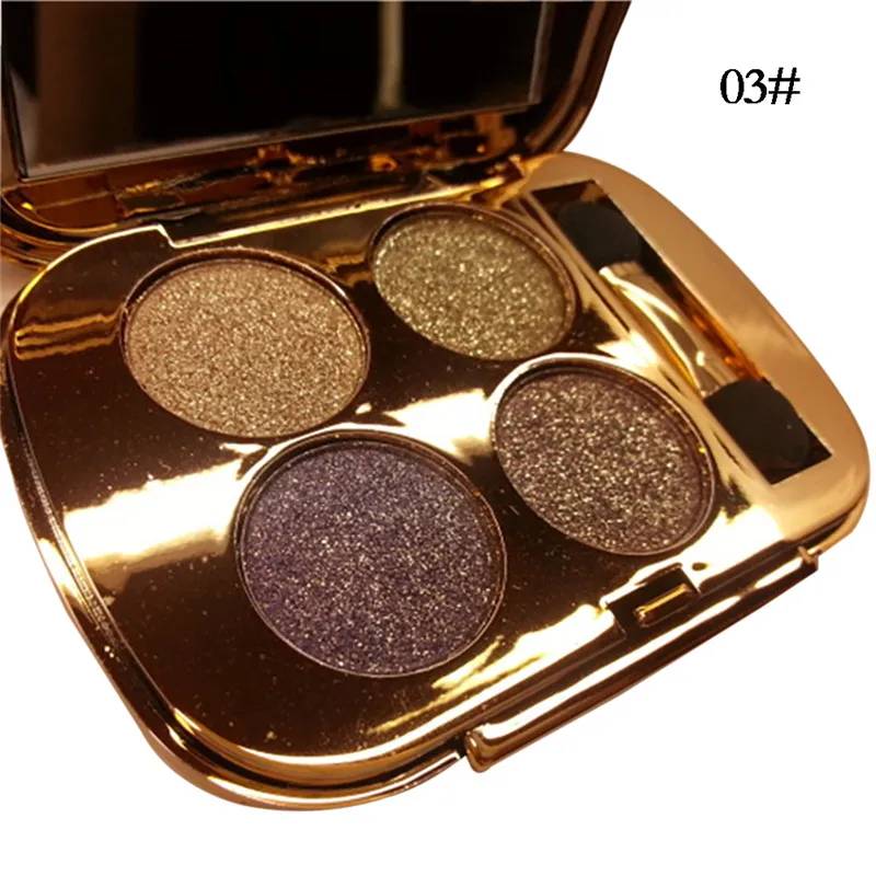 3 Палитра теней для макияжа матовые Smoky Eyes глаза, тени, голые цветные Косметические профессиональные блестящие тени для век Палитра теней для век - Цвет: 3