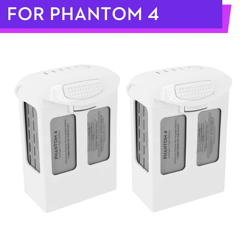 100% DJI Phantom 4 Pro Батарея 5870 mAh высокой Ёмкость полет 30 минут интеллектуальные 2 шт