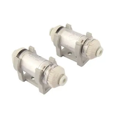 

2 Pcs In Line Vacuum Filter ZFC100-04-B for 4mm OD Tube