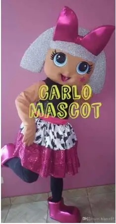 Новый милый взрослый фотоособенный кукольный костюм рождественское необычное