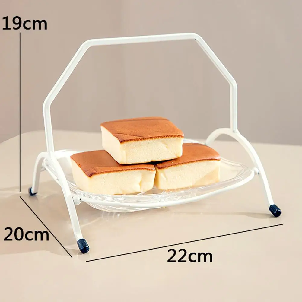 1/2 Слои тарелка для фруктов десерт лоток конфеты блюда для тортов стеллаж для выставки товаров Свадебная вечеринка для отдыха и вечеринок с фруктами шведского стола Дисплей вешалка для домашнего декора