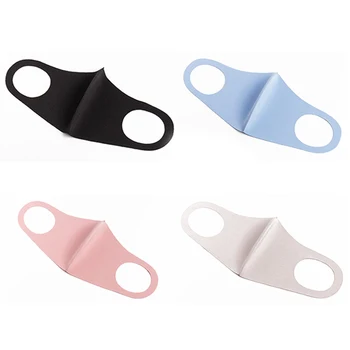 

1 PC Version Sponge Mouth Mask Breathable Unisex Sponge Face Mask Reusable Soft Mask Solid Color Wholesale