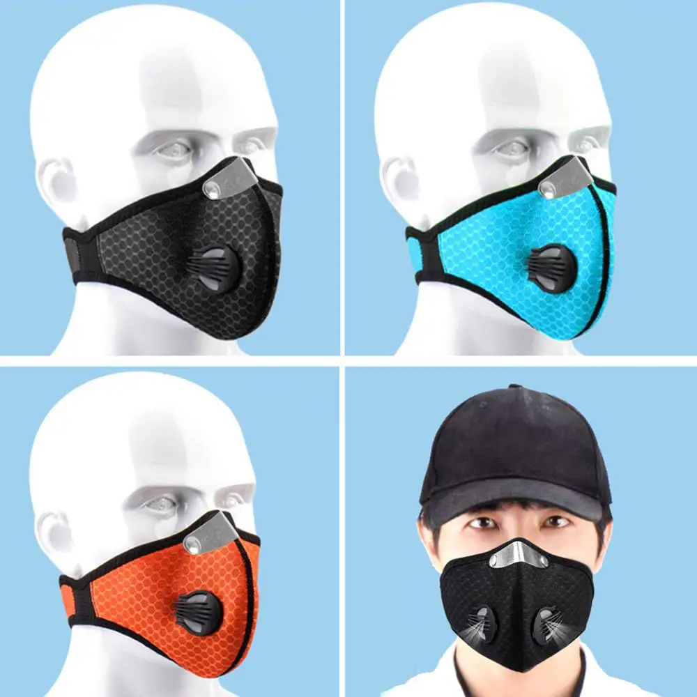 Дыхательная Пылезащитная маска многоразовая профессиональная с клапаном из