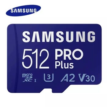 100%Samsung Memory Card PRO Plus New MicroSD TF 128GB 256GB 512gb 160MB/s C10 U3 V30 Micro SD A2  SDXC 4K Video Phone 1