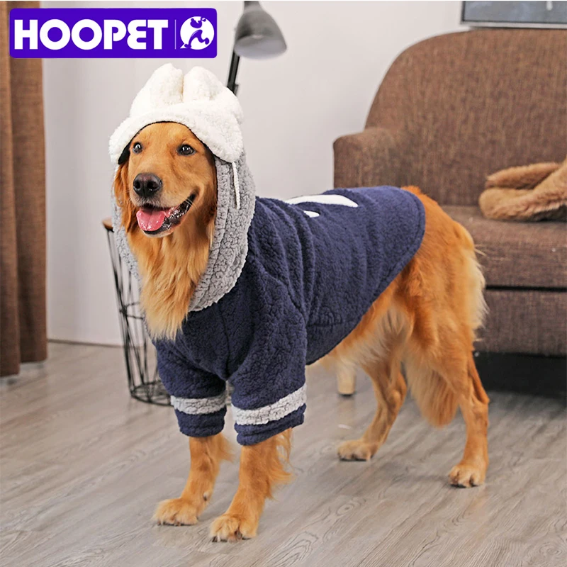 HOOPET Одежда для собак, зимняя теплая одежда для больших собак, куртка для больших собак, товары для домашних животных