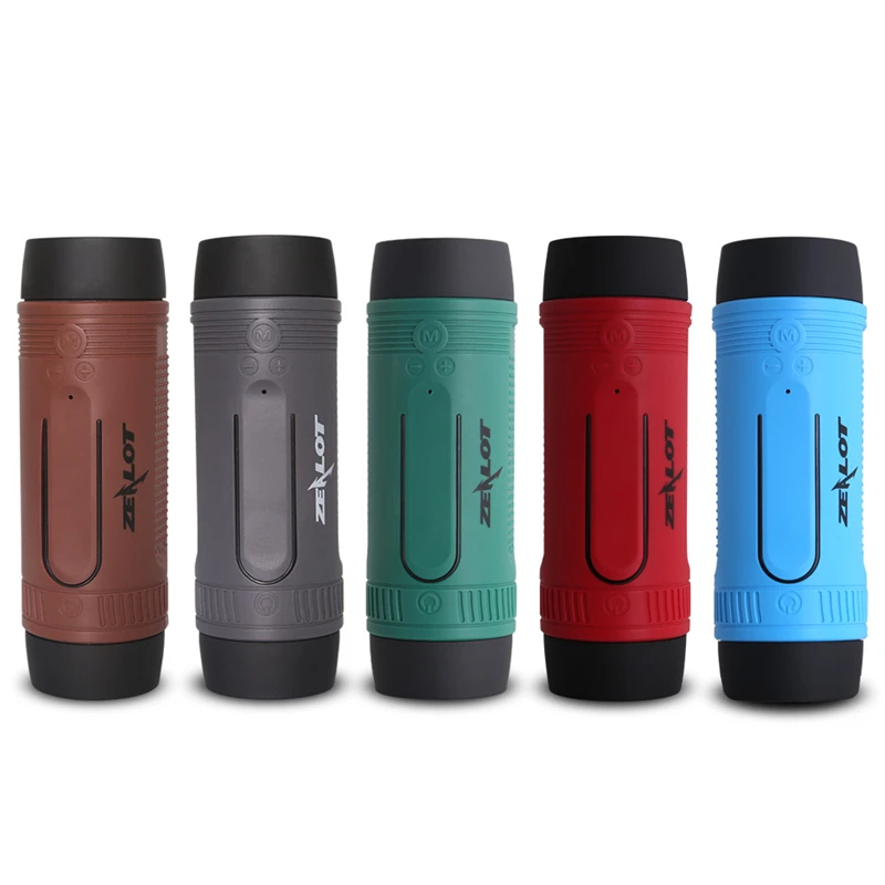 Портативный Bluetooth сабвуфер Zealot S1 + фонарик + Power Bank Портативный Bluetooth сабвуфер Zealot S1 + фонарик + Power Bank