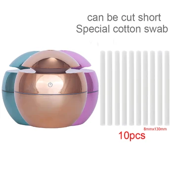 

Replacement Cutton Swab For USB Air Ultrasonic Humidifier Aroma Diffuse Parts Can Be Cut 10 Pieces/ lot 130mm*8mm