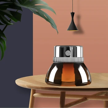 

200Ml USB Car Aroma Air Diffuser Ultrasonic Air Humidifier Essential Oil Aromatherapy Cool Mist Maker for Home Silver