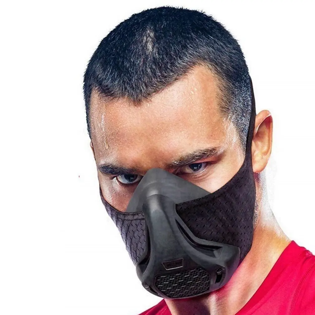 Oxygen Barrier Sports Mask Fitness Plateau Training High Altitude Mask