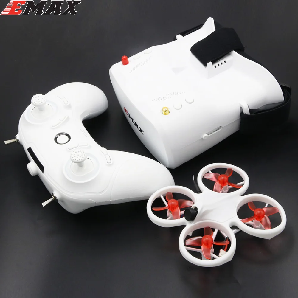 Review EMAX EZ Pilot 82MM Mini 5.8G Indoor FPV Racing Drone With Camera Goggle Glasses RC Drone 2~3S RTF Version for Beginner