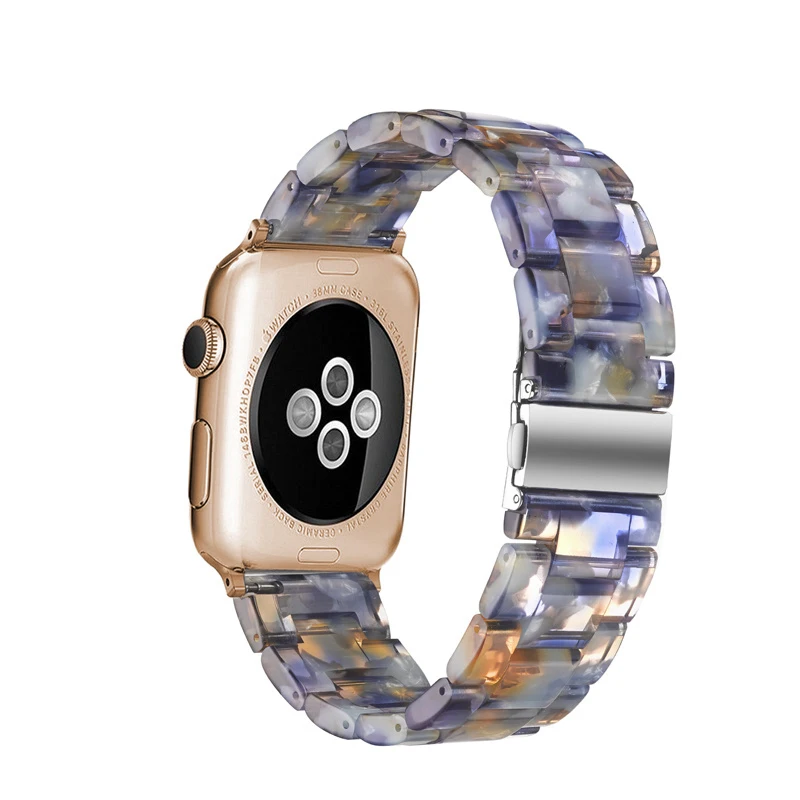 Браслет из смолы ремешок для наручных часов Apple Watch серии 1/2/3, 42 мм, 38 мм, версия браслет ремешок для наручных часов iwatch серии 4 5 40 мм 44 мм сменный ремешок для часов
