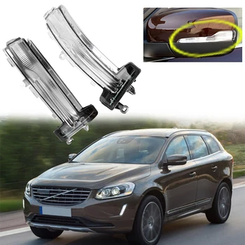 

Rear View Mirror Turn Signal Light for Volvo XC60 2013-2017 LED Indicator Blinker Repeater Signal Lamp