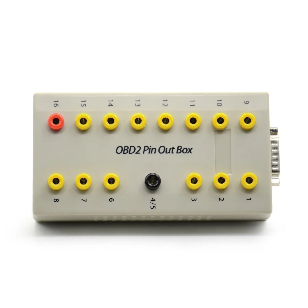 OBD OBD2 протокол-детектор автомобиля разбивается коробка пробоя инструмент Pin Out Box