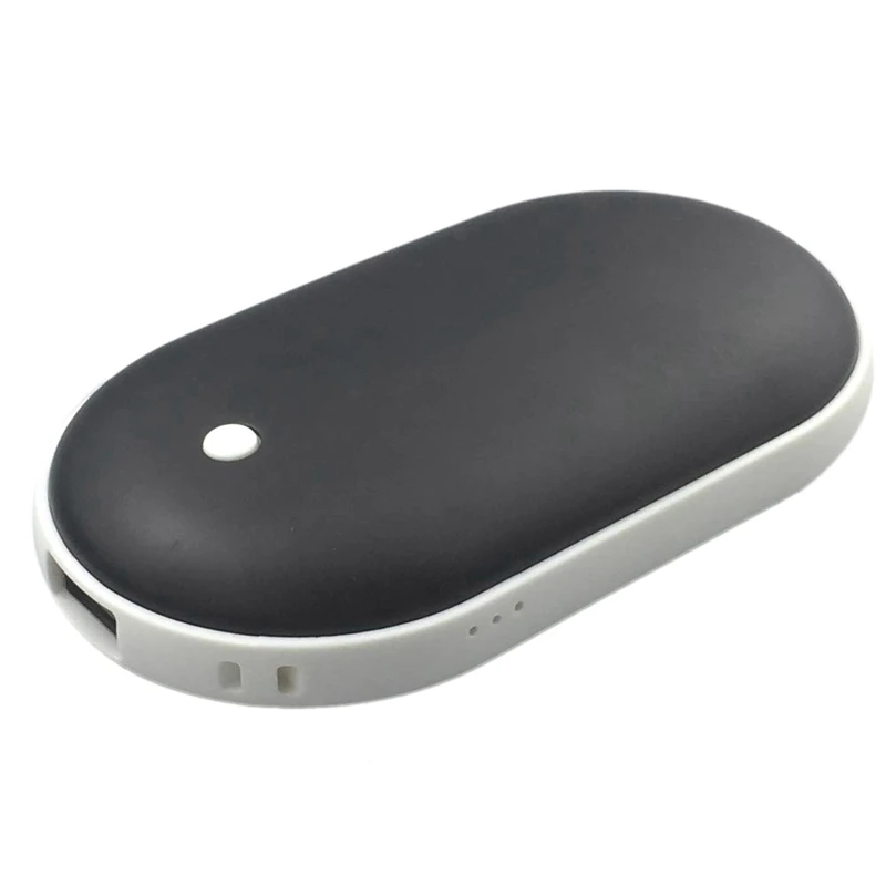 Перезаряжаемая ручная грелка 5200MAh электронная портативная мгновенный нагрев/USB резервная батарея для samsung IPhone