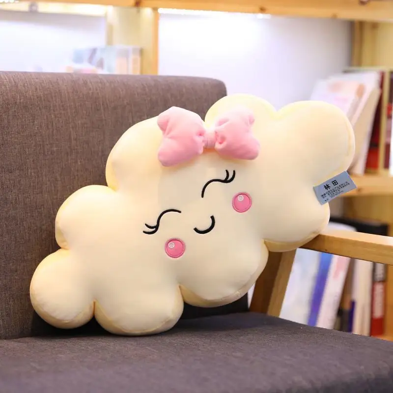 Милая Подушка серии Sky Kawaii Cloud, мягкая подушка, хороший диван, подушка Kawaii, Рождество, кукла-девочка игрушка, подарок для детей - Цвет: Розовый