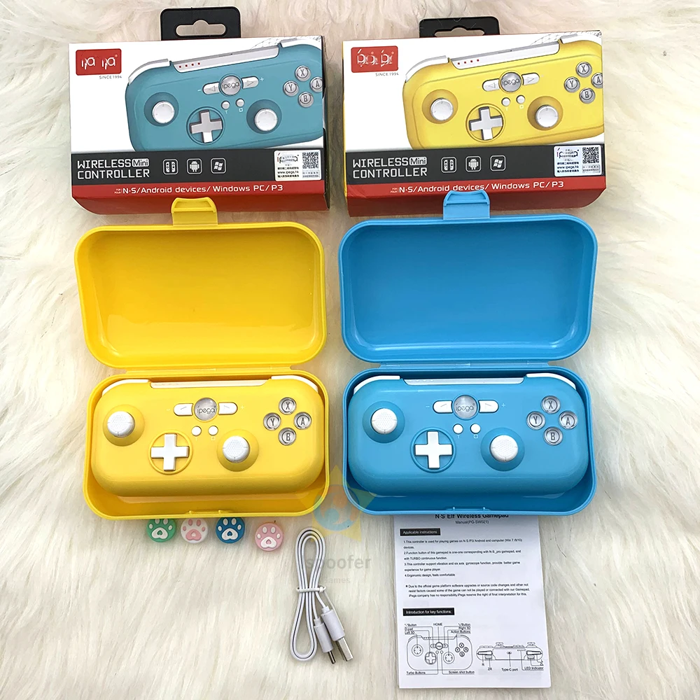 Беспроводное зарядное устройство 2020 контроллер для Nintendo Switch Mini Baby Bluetooth геймпад NS