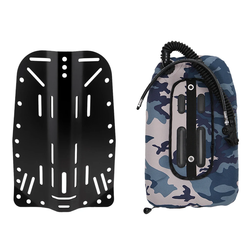 

Scuba Buoyancy Compensator Devices BCD Diving Donut Wing with Back Plate Harness Diving Donut Wing Scuba Diving Back Plate