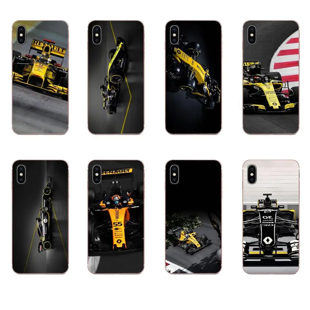 Renault rs car для samsung Galaxy Note 5 8 9 S3 S4 S5 S6 S7 S8 S9 S10 5G mini Edge Plus Lite задняя крышка тонкий
