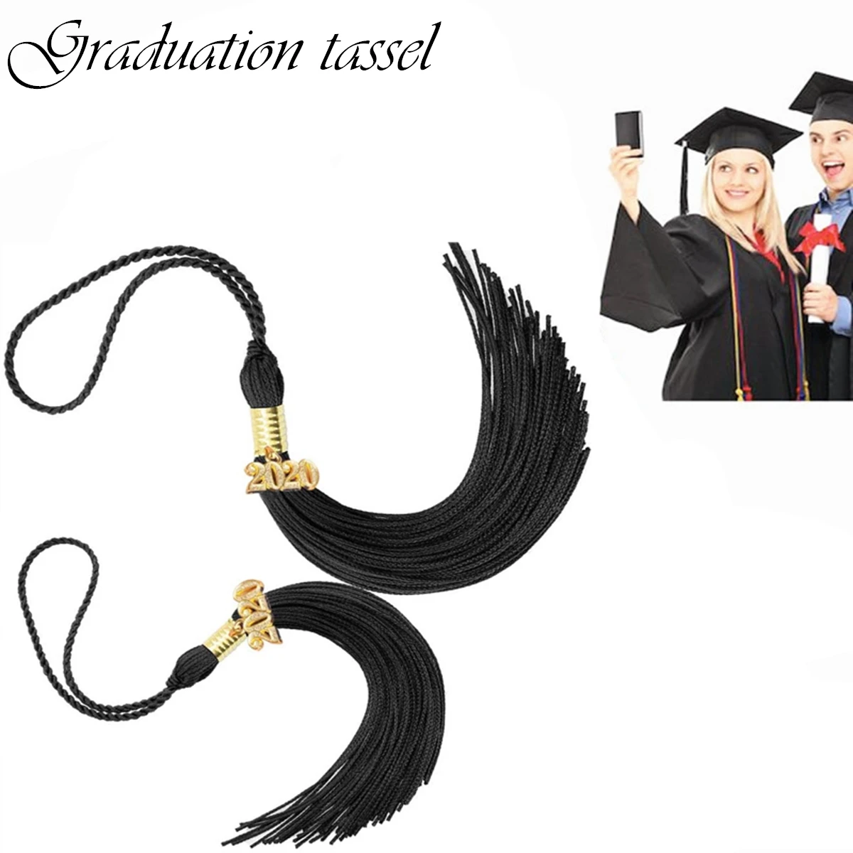 AA Graduation Tassel with 2020 Charm Ceremonies Accessories Hat Decoration for Party Favors | Дом и сад