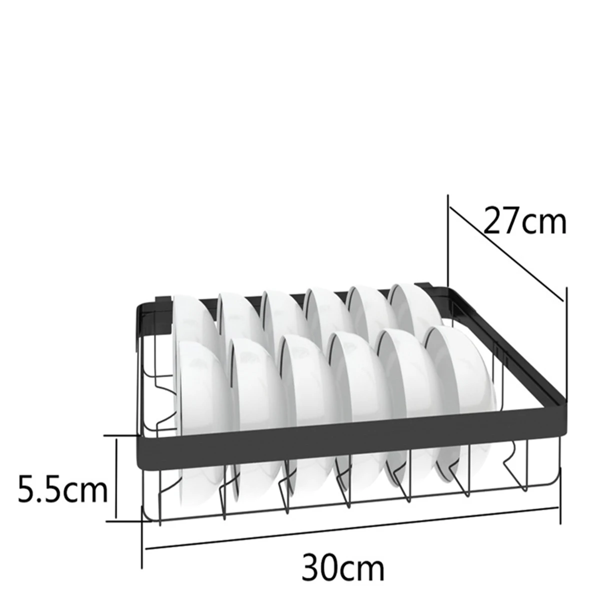 Bowl Rack Держатели для хранения из нержавеющей стали, стеллажи, кухонная полка, настенный дренажный стеллаж для горшков, крышка, держатель для специй, сделай сам, кухонный органайзер, 65/85 см - Цвет: Bowl Rack