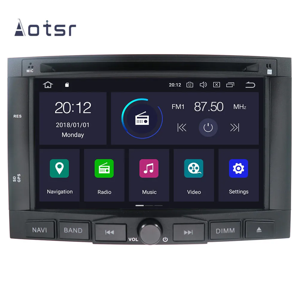 DSP Android 10,0 автомобильный gps-навигация, dvd-плеер для peugeot 3008/5008 2009+ авто стерео радио мультимедиа плеер головное устройство рекордер