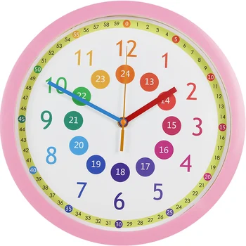 

Wall Watch For Kids Silent Quite Fashion Sweep Clock Modern Design Wall Clocks Decorative Relogio De Parede Free Shipping GG50gz