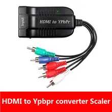 HDMI إلى 5 RCA Ypbpr مكون محول hdmi فيديو إلى مكون محول صوت الفيديو محول ل ps2
