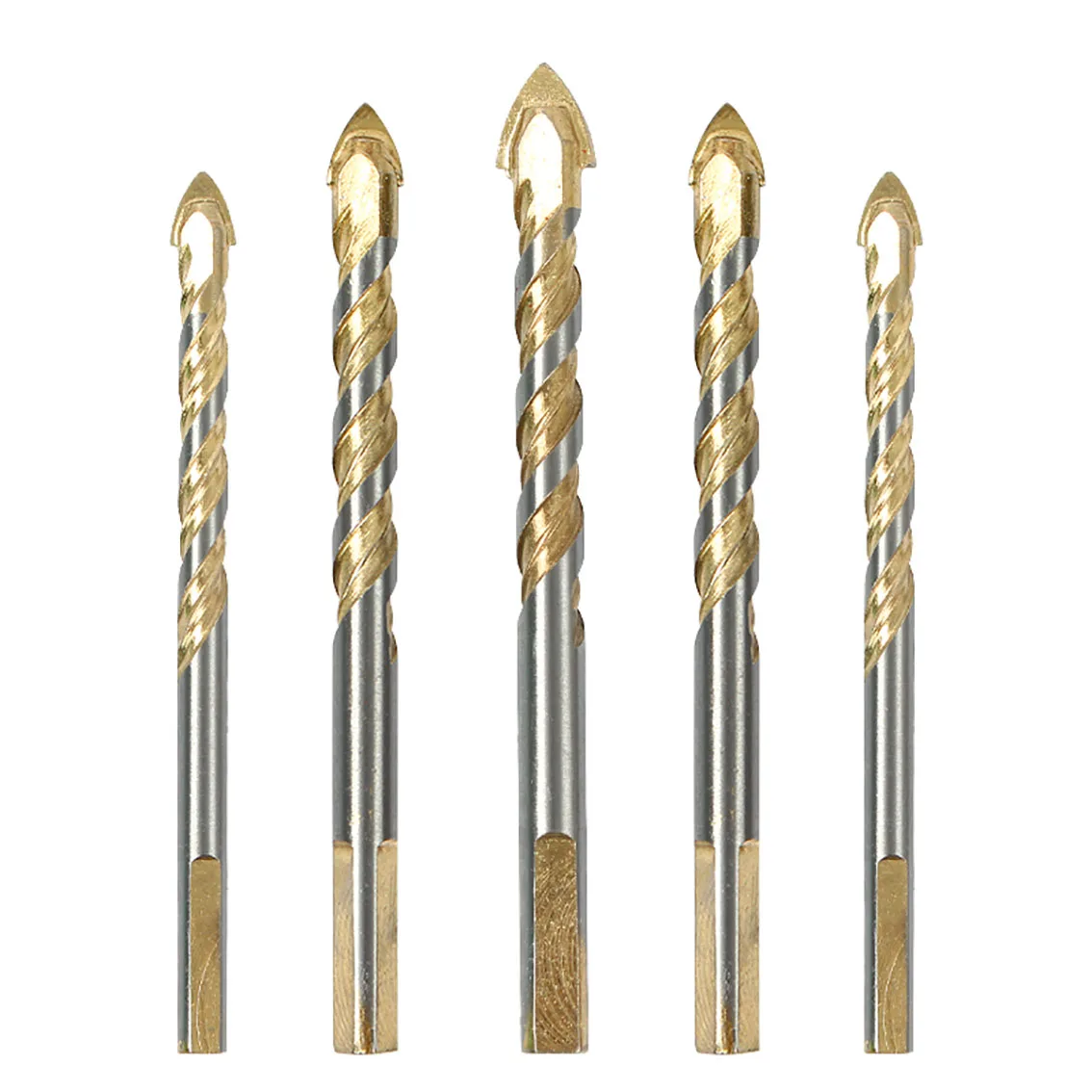 

1pcs Triangular Twist Drill Bit Multifunction Triangle Bit Tile Glass Wood Drilling Electric Drill Bits 6/8/10/12mm