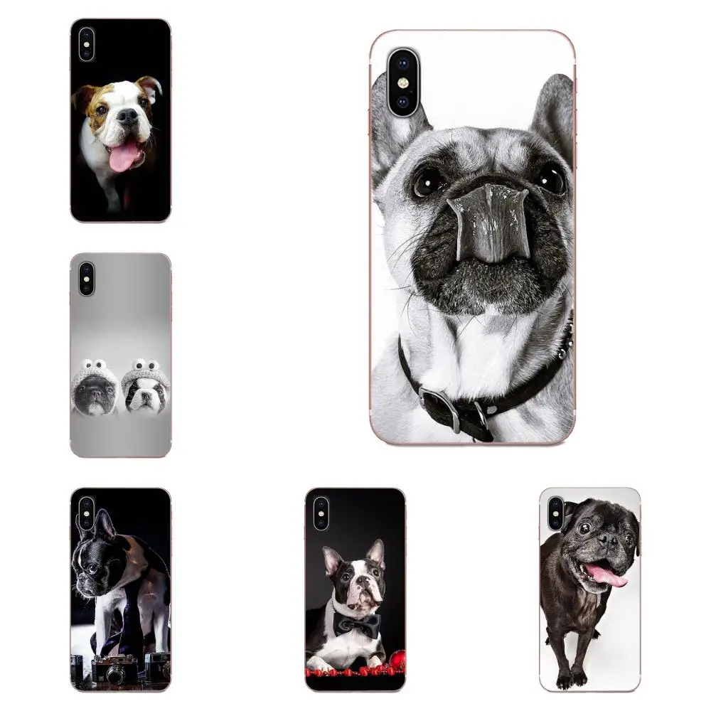 Ультратонкий чехол для телефона с французским бульдогом Huawei Mate 9 10 20 P P8 P9 P10 P20 P30 P40