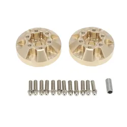 Pièces de mise à niveau pour voiture RC 1.9 "/2.2", contrepoids de moyeu de roue 3MM 6MM coupleur en laiton 