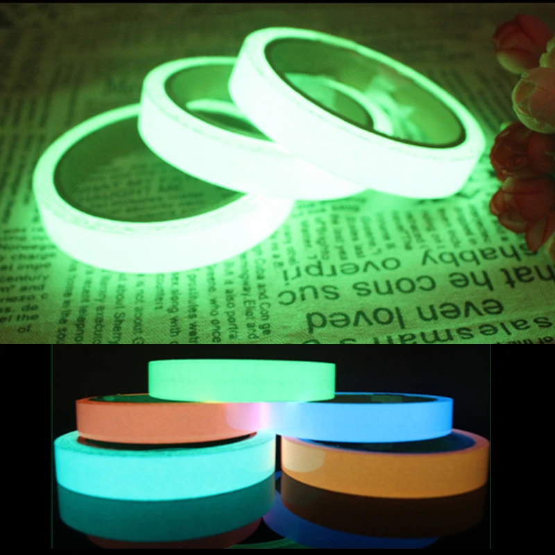 Glow In Dark 1PC Luminous Tape High Quality Night Vision Wall Sticker Self Adhes