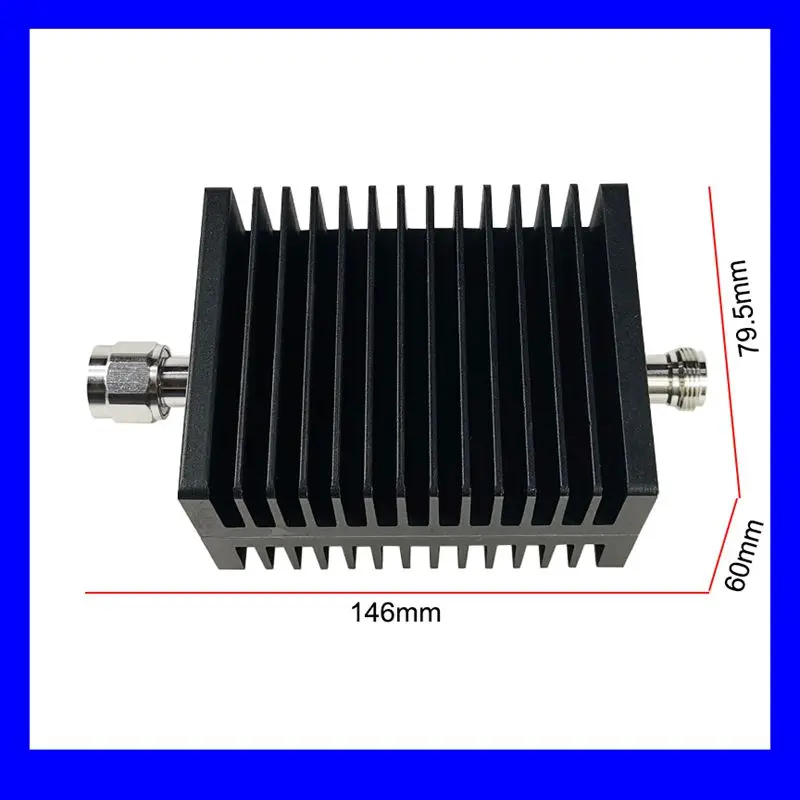 

100W N-JK Type Attenuator DC-3Ghz/4Ghz 1db~60db N Male Plug to Female Jack RF coaxial Attenuator 50ohm RF Accessory High Power