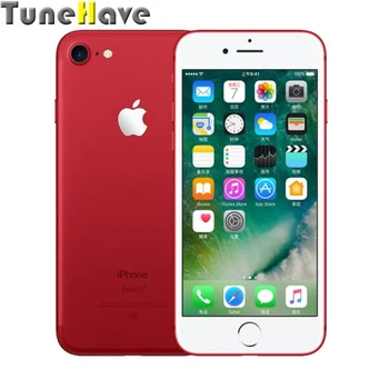 

Original Unlocked Apple iPhone 7 Mobile phone 2GB RAM 32GB/128GB/256GB iOS A10 4G LTE 12MP Quad-Core fingerprint 1960mA used