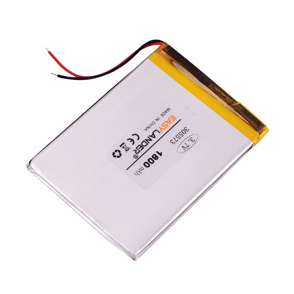305573 3,7 V 1800mah 305570 305575 PLIB литий-ионные/Полимерные литий-ионные батареи в электронная книга планшет ПК MP3-плеер dvd gps