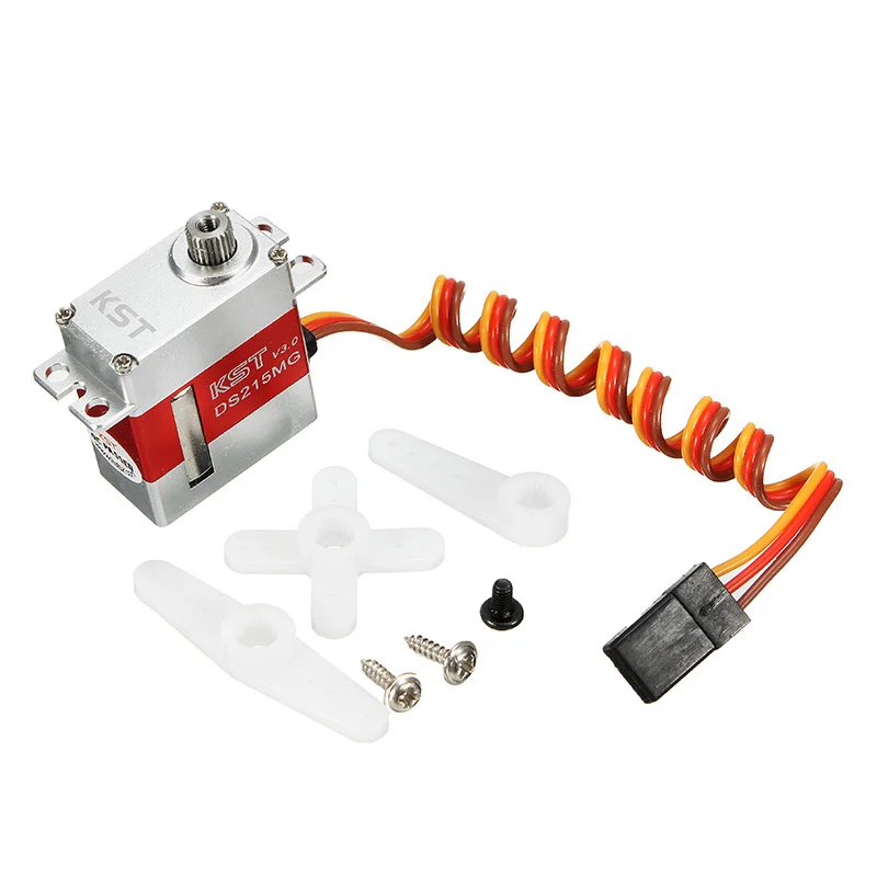 KST DS215MG Digital V3.0 Version Coreless Swashplate CCPM/Rudder RC Servo For 380 450 480 500 RC