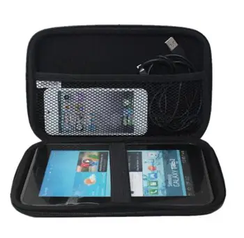 

7" GPS Navigation Storage Bag Protection PEVA Hard Shell Box Carry Case Cover Outdoor Travel Portable SAT NAV Holder Bag 60pcs