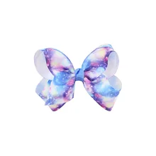 Стиль JOJO Европа и Америка детские заколки средний 10 см звезда пузырь цветок заколка-Бабочка Детские аксессуары для волос