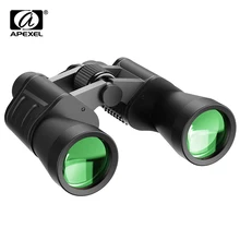 APEXEL 7x50 Porro Binoculars High Power Zoom Telescope 56m/1000m BAK4 Prism Spotting Scope For Hunting Tourism Bird Watching