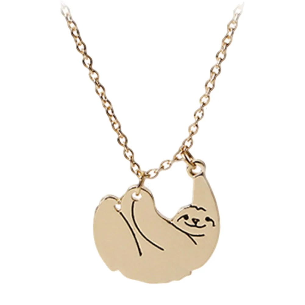 

Luxury Hot Faddish Fashion Handmade Practical Sloth Necklace Magic Available High Quality Beautiful Trend Necklace