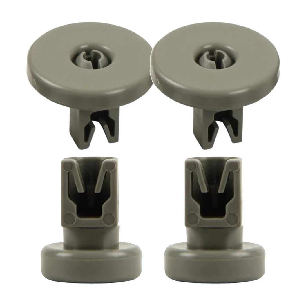 4Pcs Universal Dishwasher Upper & Lower Basket Wheel Roller for AEG Favorit