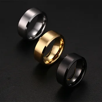 

Personality new edition simple fashion titanium steel ring hipster small finger tail ring ornament English alphabet index ring