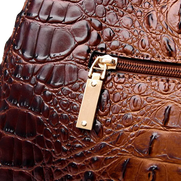Винтажная модная крокодиловая натуральная кожаная женская сумка Брендовая женская сумка дизайнерская женская сумка на плечо подарок вечерние Bolsas Feminina