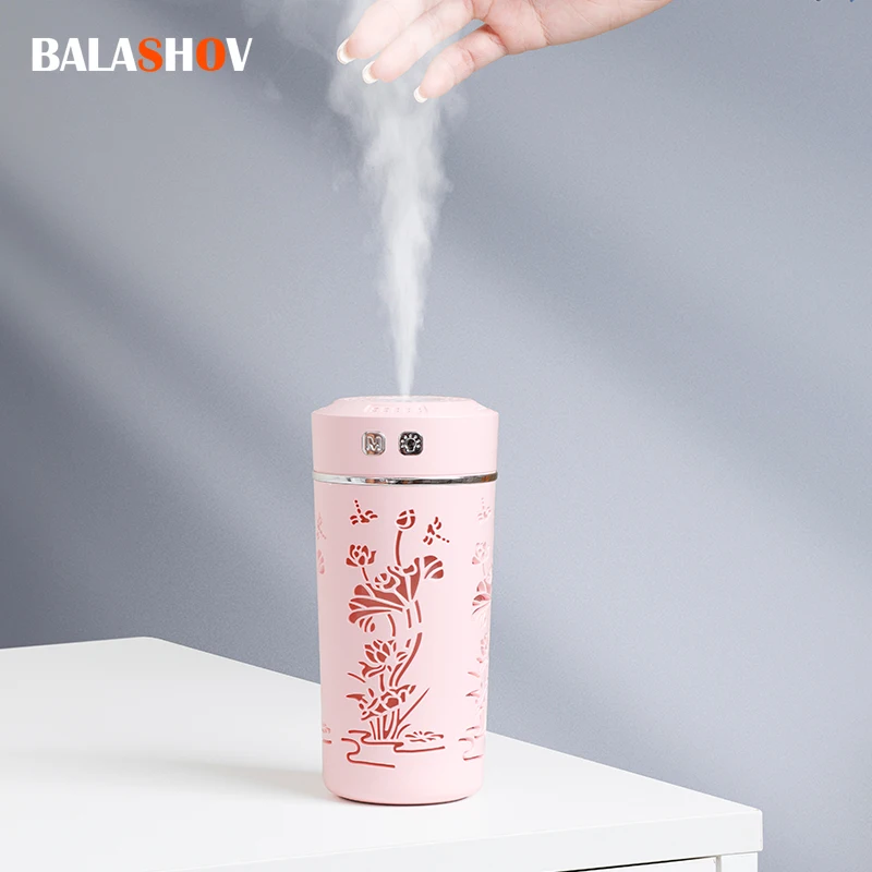 

260ML Humidifier USB Air Mechanical Single Nozzle Cold Aroma Diffuser Color Light Essential Oils Diffuser Household Car Office