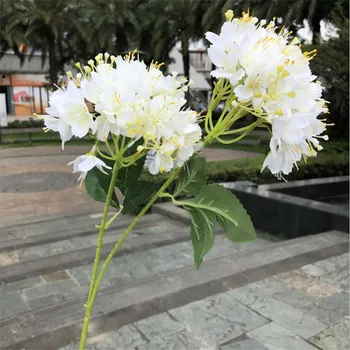 

20P Fake Short Stem Wild Clove 25.59" Length Simulation Leptodermis Potaninii for Wedding Home Decorative Artificial Flowers