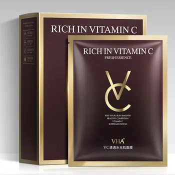 

Clear Water Light Muscle VC Facial Mask Nourish and Rejuvenate Shrink Pores Moisturizing Skin Care Mask