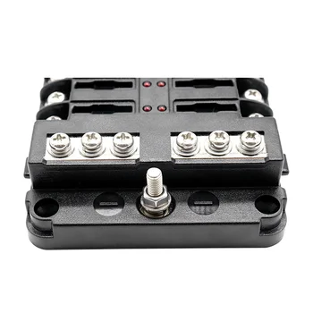 

12 Way Terminals Circuit Car Boat Bus ATV UTV Blade Fuse Box Block Holder 32V