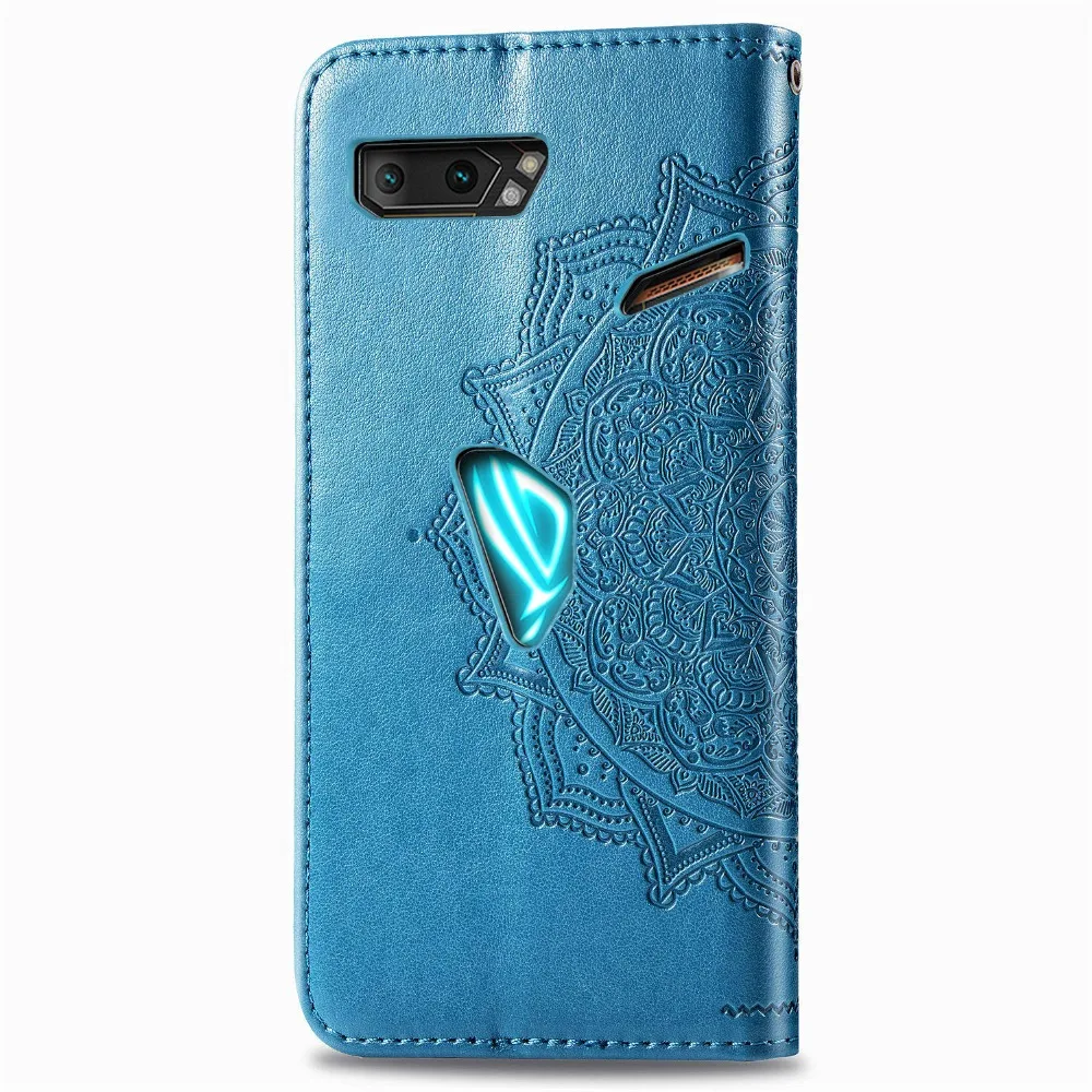 Для Asus ROG Phone 2 ZS660KL чехол Роскошный PU кожаный кошелек откидная крышка Держатель карты телефон сумки для ASUS ROG Phone2 телефон II Z01QD
