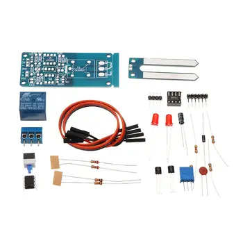 

DIY 12V Automatic Watering Module Kit Soil Moisture Sensor With Time Delay
